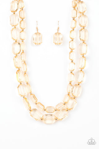 Necklace Ice Bank - Gold