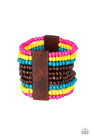 Bracelet Wood-JAMAICAN Me Jam - Multi