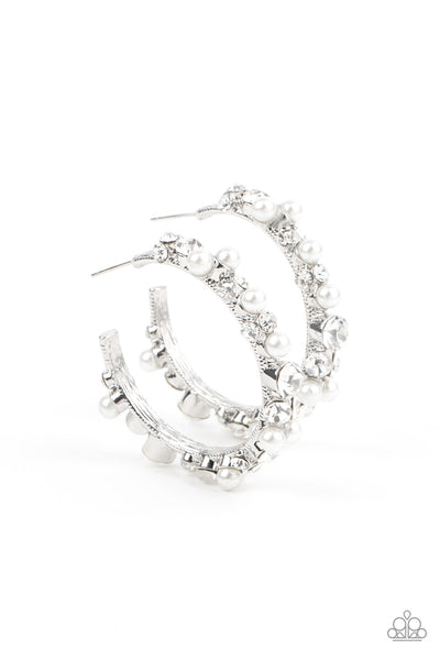 Earrings Let There Be SOCIALITE - White