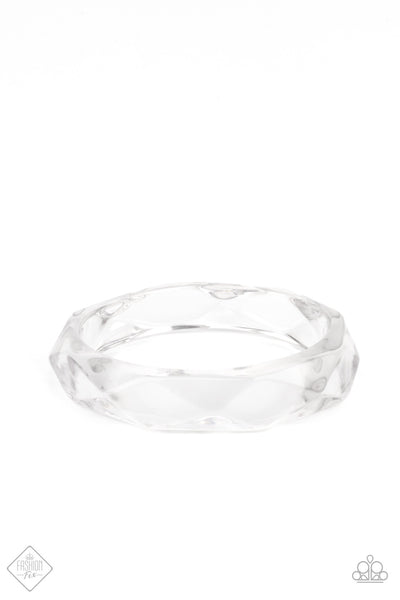 Bracelet Clear-Cut Couture -White