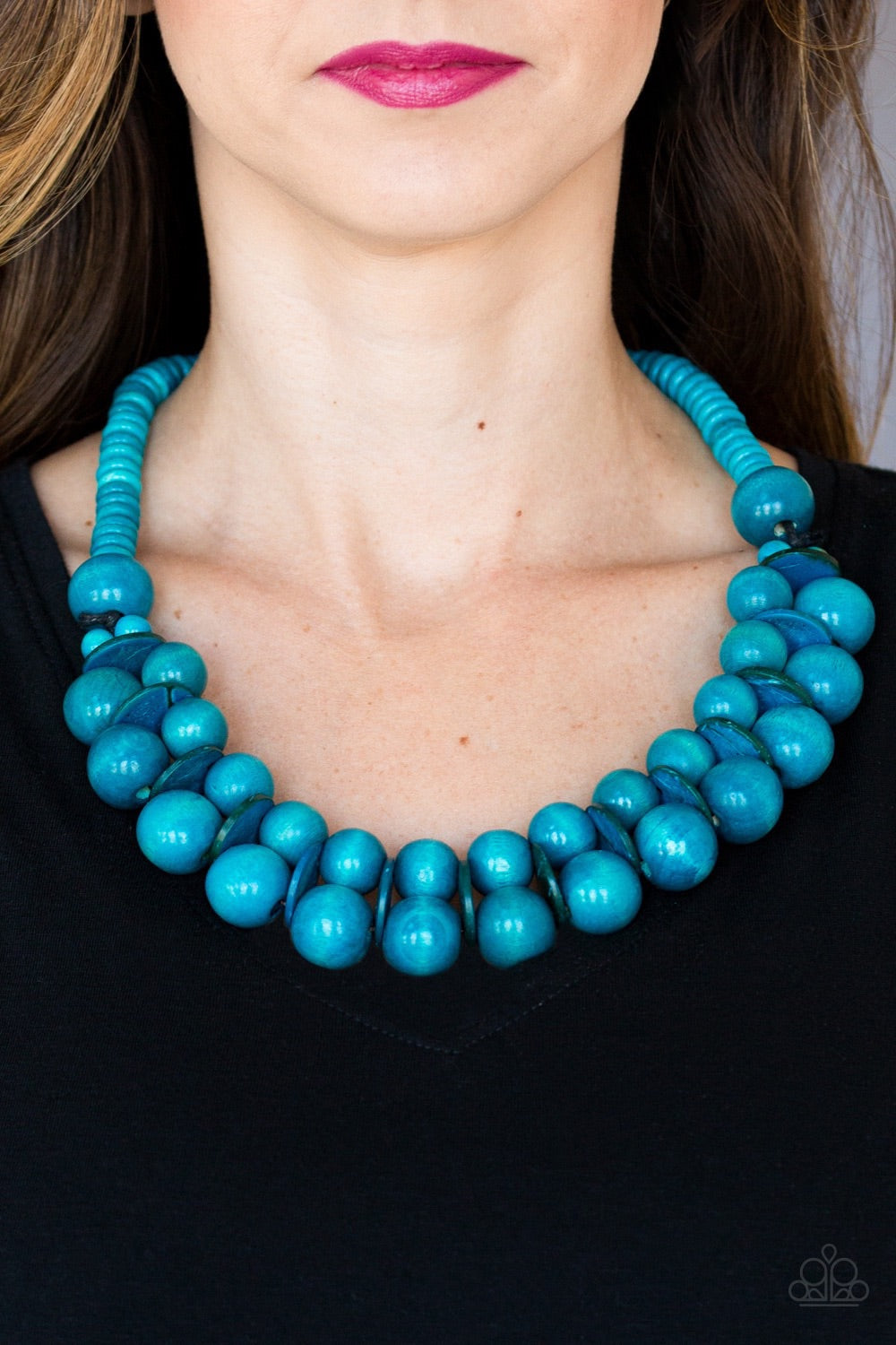 Necklace Caribbean Cover Girl - Blue