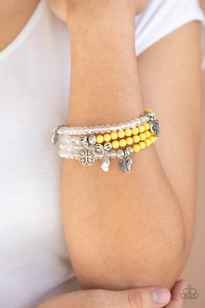 Bracelet Colorfully Cupid - Yellow