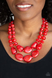 Necklace Beach Glam - Red