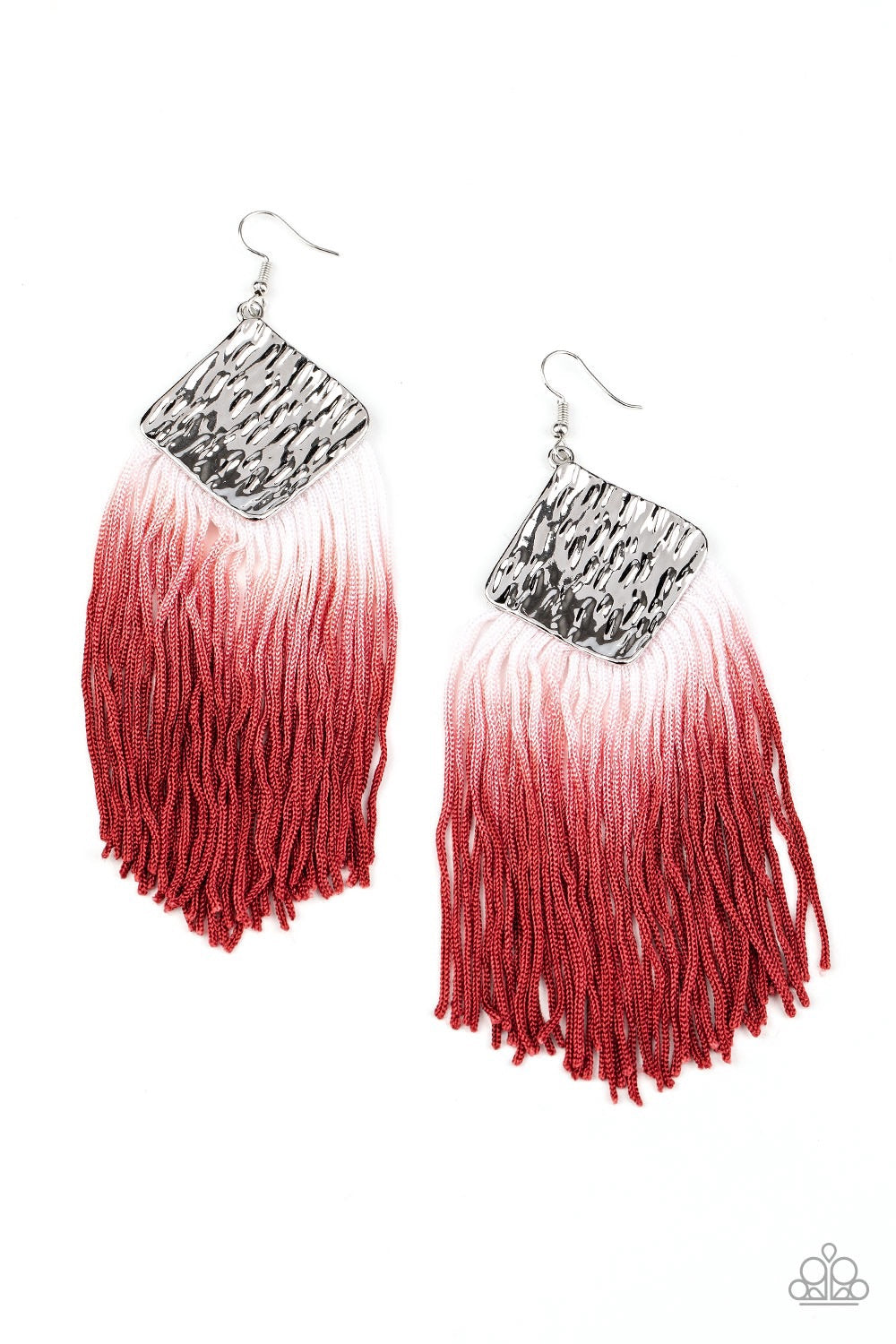 Earrings DIP The Scales - Red