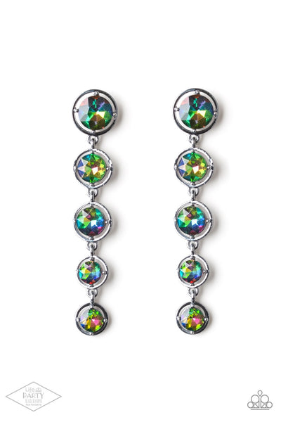 Earrings Drippin In Starlight - Multi oil spill