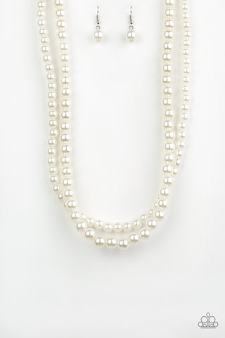 Necklace Woman Of The Century - White