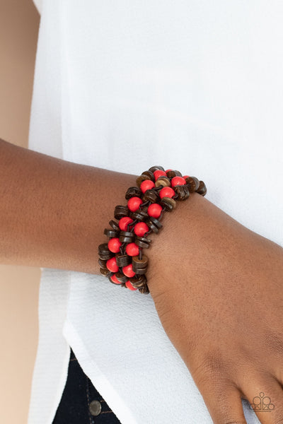 Bracelet Tahiti Tourist - Red