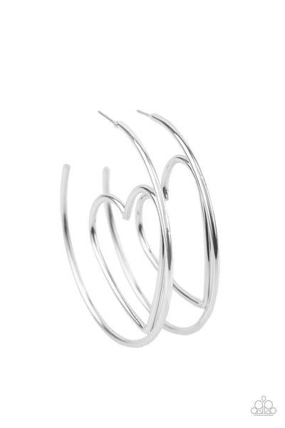 Earrings Love At First BRIGHT - Silver