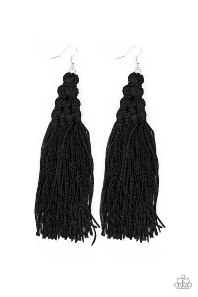 Earrings Magic Carpet Ride - Black