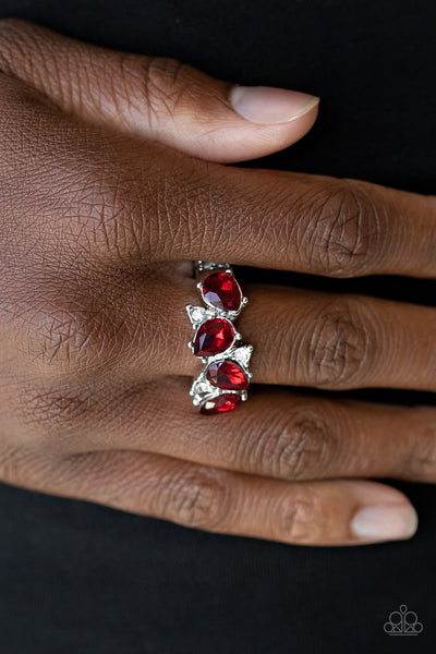 Ring Majestically Modern - Red