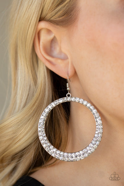 Earrings So Demanding - White