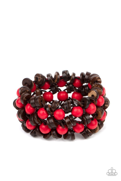 Bracelet Tahiti Tourist - Red