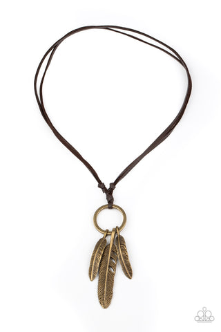 Necklace Bird Watcher - Brown