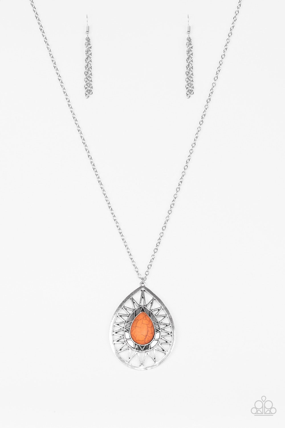 Necklace Summer Sunbeam - Orange