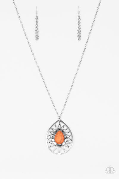 Necklace Summer Sunbeam - Orange