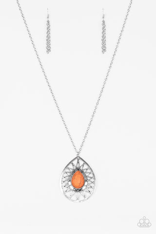 Necklace Summer Sunbeam - Orange