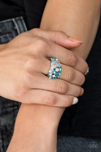 Ring Sparkle Bust - Blue