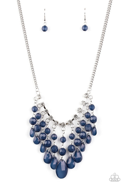 Necklace Social Network - Blue