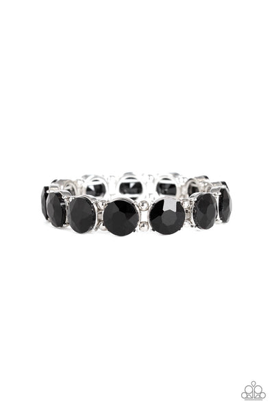 Bracelet Glitzy Glamorous - Black