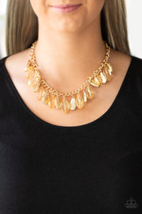 Necklace Fringe Fabulous - Gold