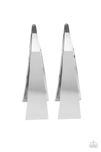 Earrings Underestimated Edge - Silver