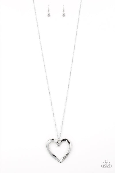 Necklace-A Mothers Love - Silver