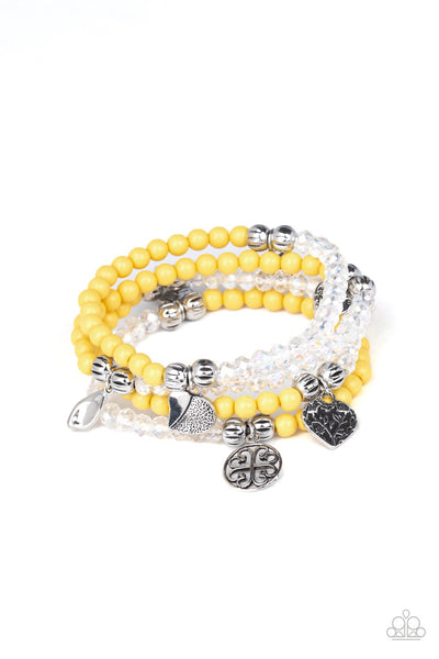 Bracelet Colorfully Cupid - Yellow