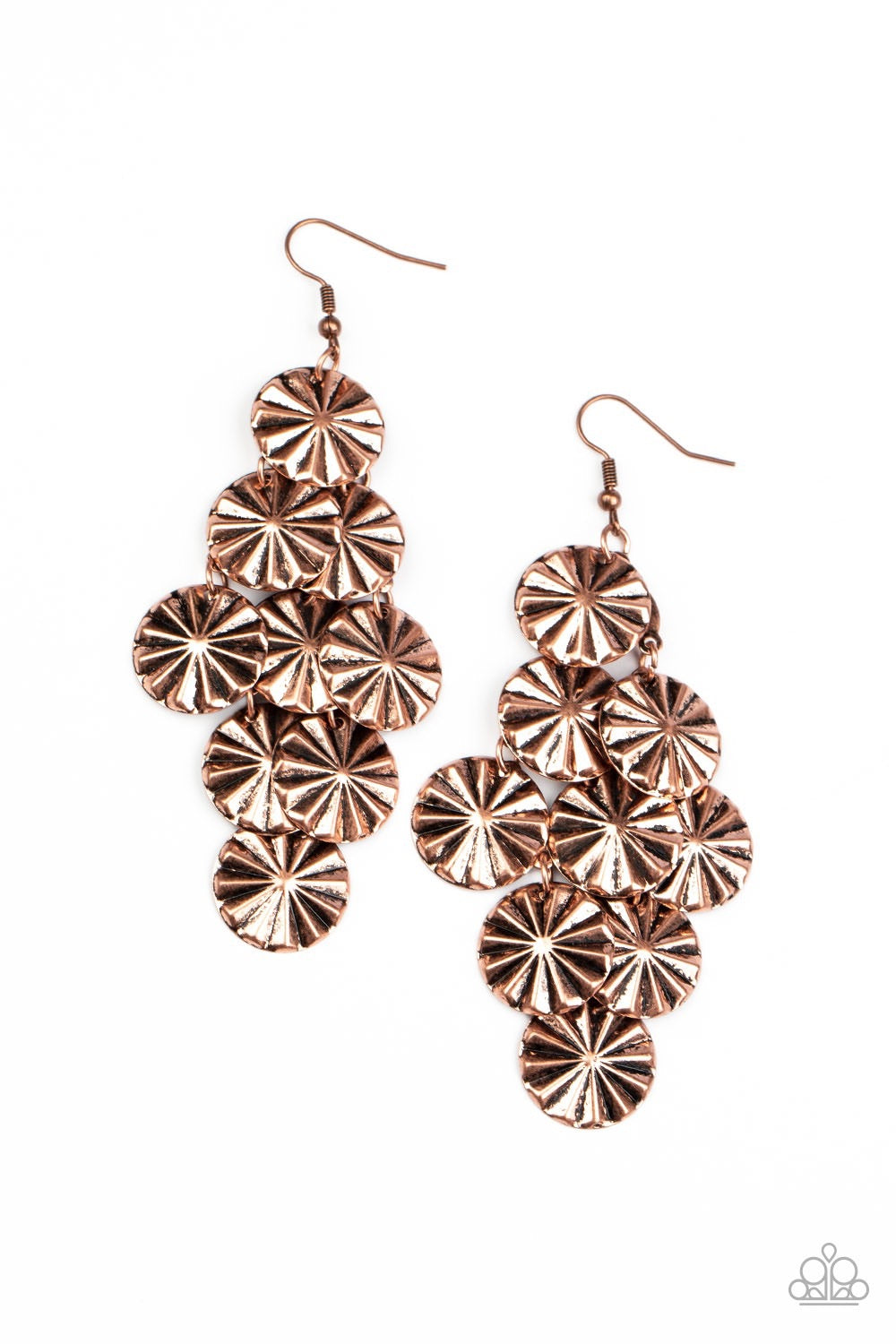 Earring Star Spangled Shine - Copper