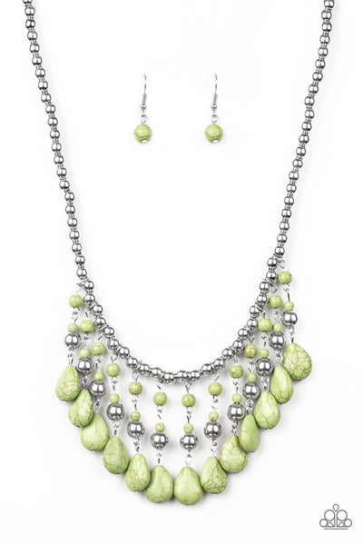 Necklace Rural Revival - Green