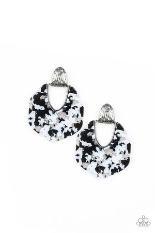 Earrings My Animal Spirit - black and White