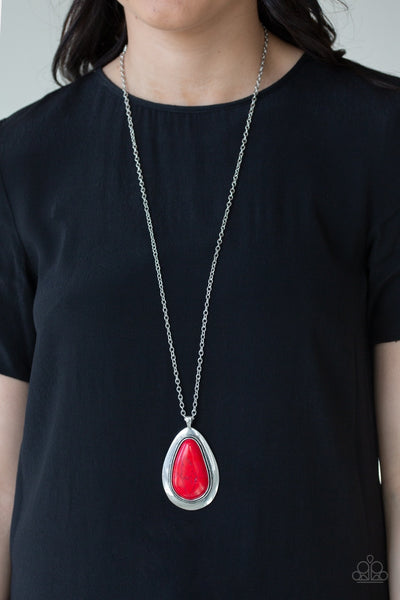 Necklace BADLAND To The Bone - Red