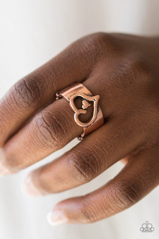 Ring Cute As Cupid - Copper