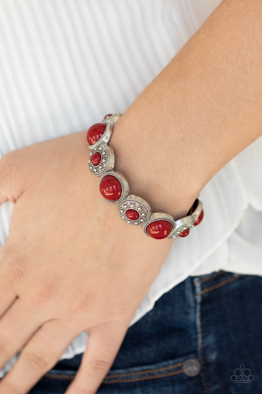 Bracelet Garden Flair - Red