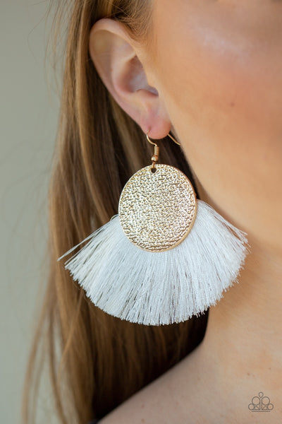 Earrings Foxtrot Fringe - Gold