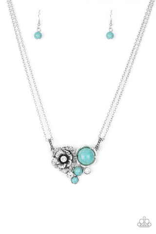 Necklace Desert Harvest - Blue