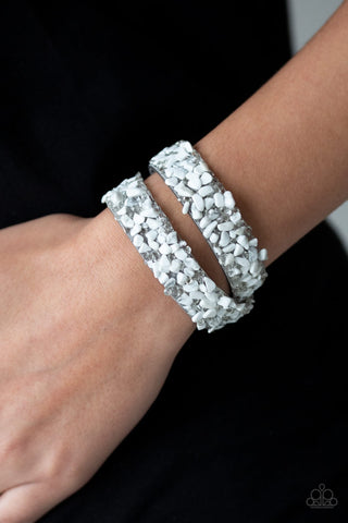 Bracelet wrap CRUSH To Conclusions - White