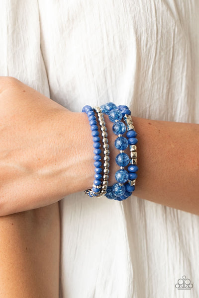 Bracelet Layered Luster - Blue