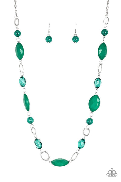 Necklace Shimmer Simmer - Green