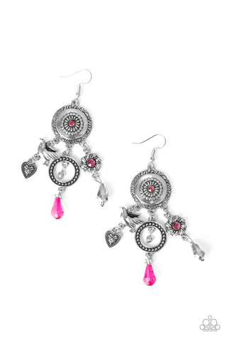 Earring Springtime Essence - Pink