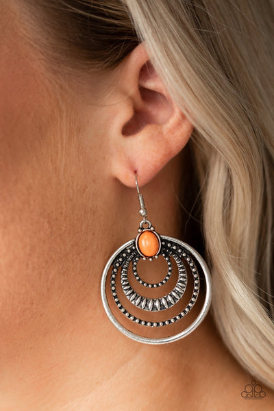 Earrings Southern Sol - Orange