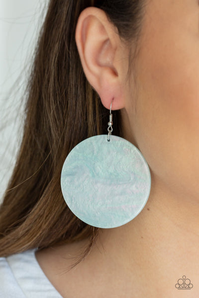 Earrings Acrylic SEA Where It Goes - Green