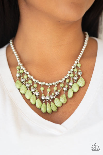 Necklace Rural Revival - Green