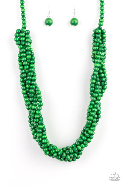 Necklace Tahiti Tropic - Green