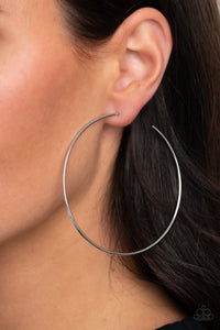 Earrings Very Curvaceous - Silver