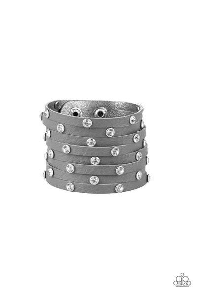 Bracelet wrap Sass Squad - Silver