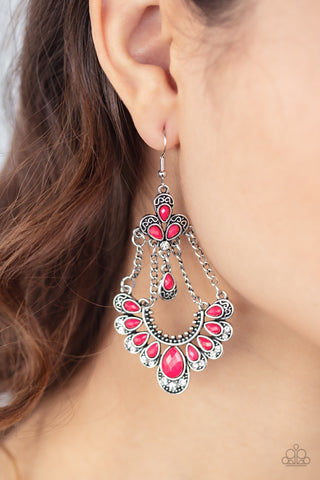 Earrings Unique Chic - Pink