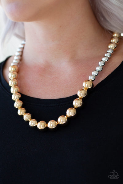 Necklace Power To The People - Gold