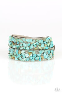 Bracelet wrap CRUSH To Conclusions - Blue