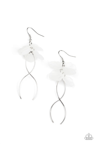 Earrings Lets Keep It ETHEREAL- White