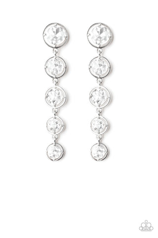 Earrings Drippin In Starlight - White